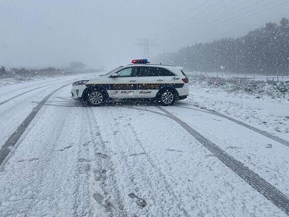 ניידת משטרה, בירושלים, היום // צילום: דוברות המשטרה